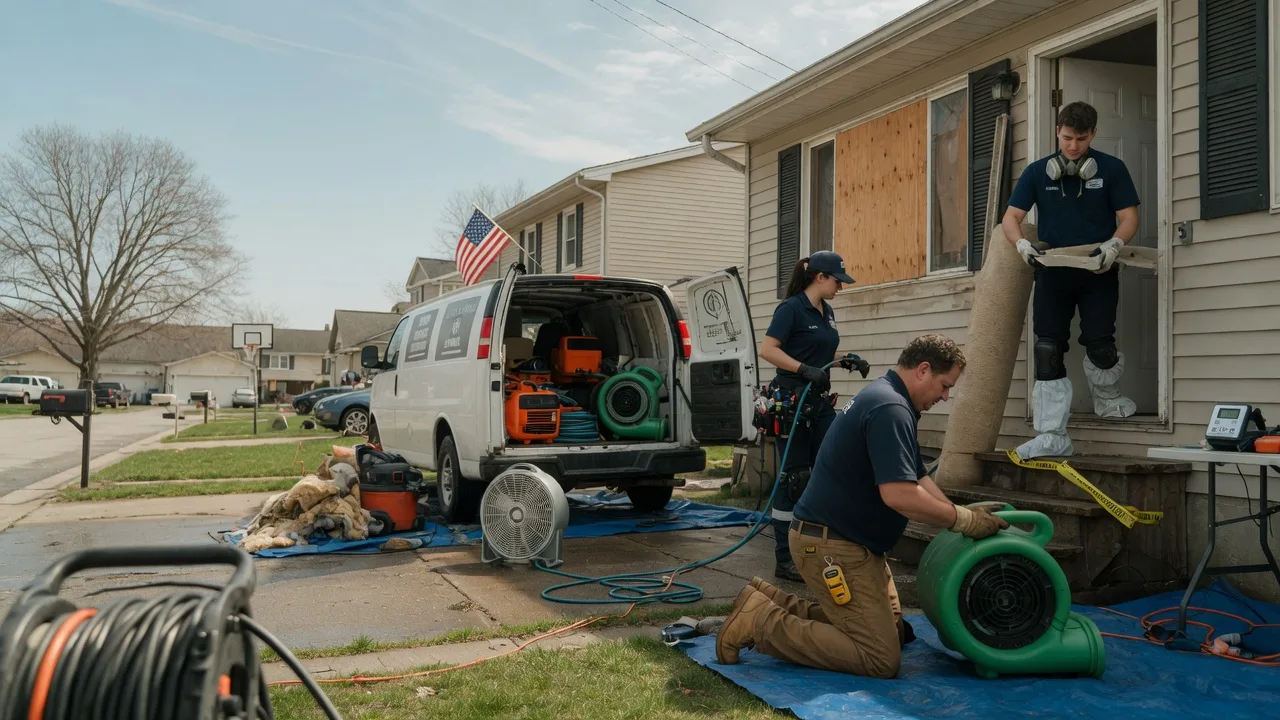 Water Damage Restoration in Rhinelander, WI near me